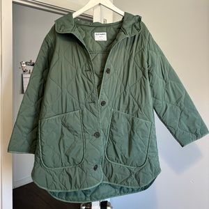 Old Navy Quilted Green Jacket